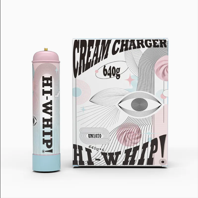Hi Whip - Premium Quality Cream Charger 1 x 640g - Cream Chargers 